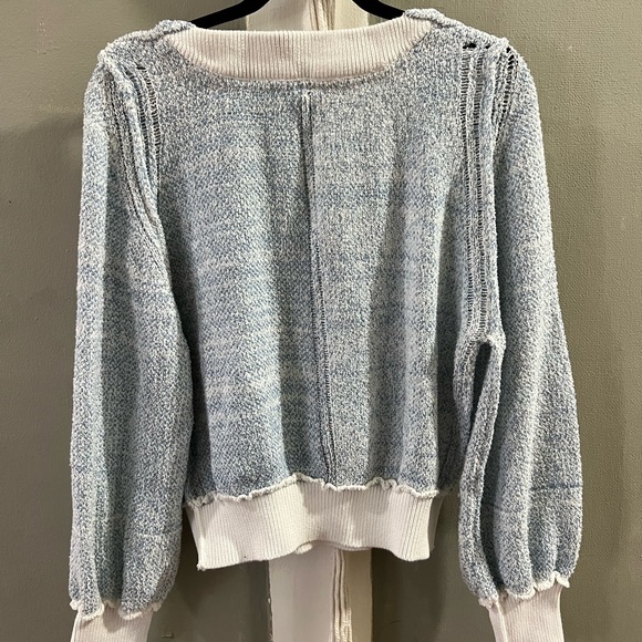 Blue free people sweater - Picture 3 of 3